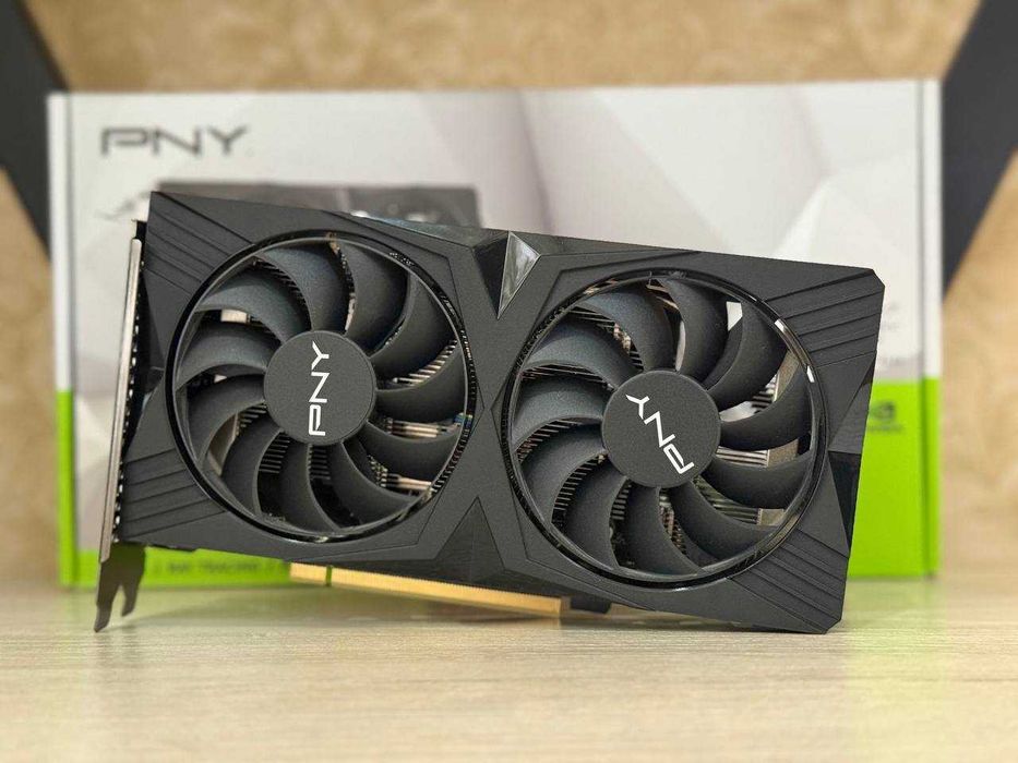 PNY RTX4060 8GB 128BIT GDDR6 Не Греется Не Шумит Пломба и Коробка Есть