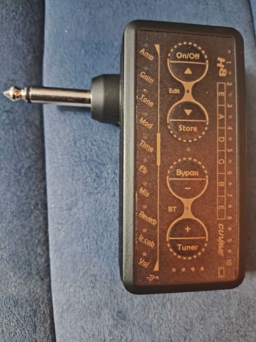 Мултиефект китарен усивател за слушалки M-VAVE H8