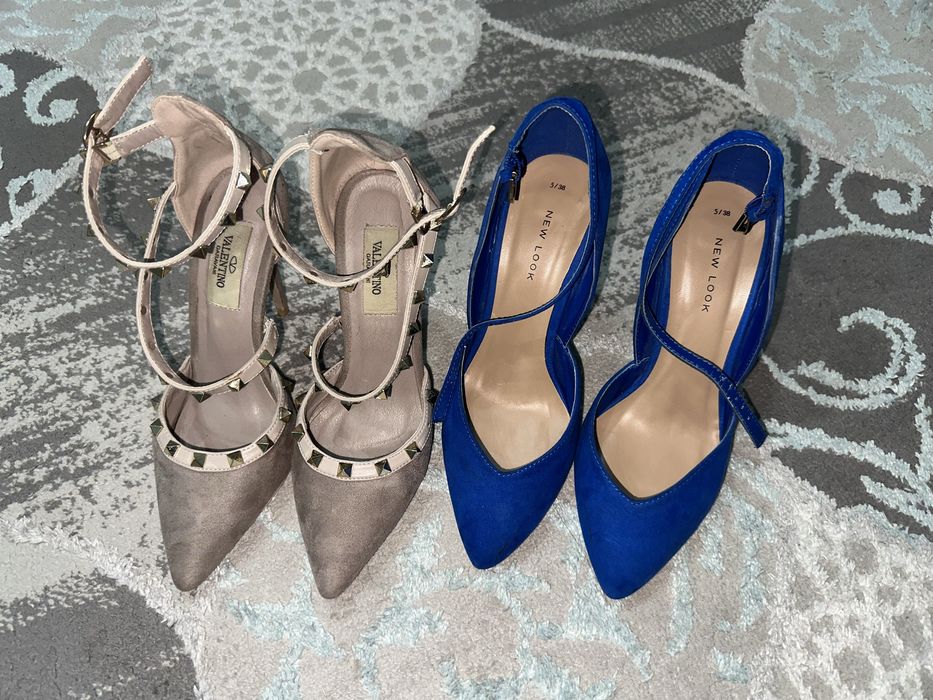 Женская обувь разного размера