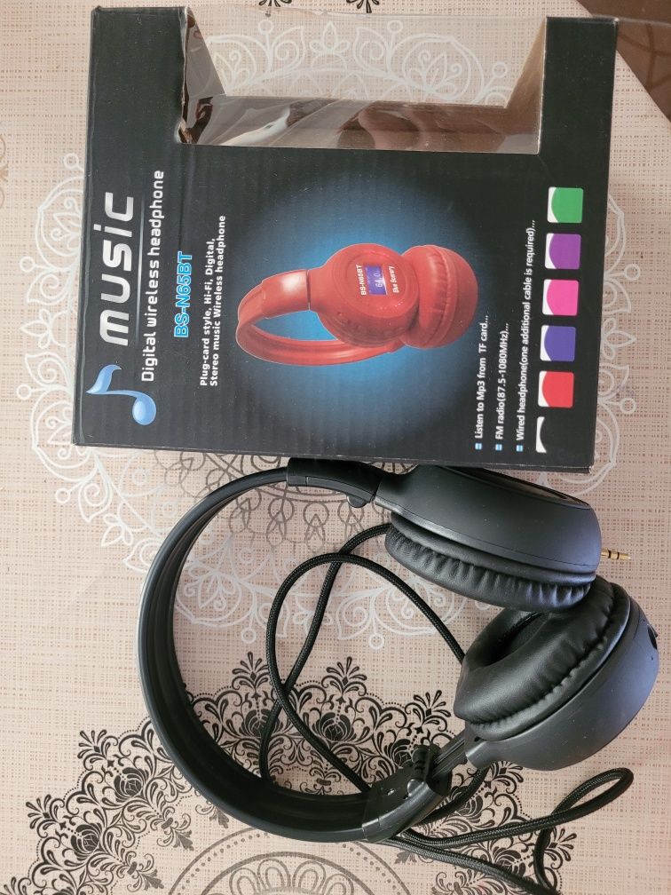 Безжични слушалки BS-N65BT