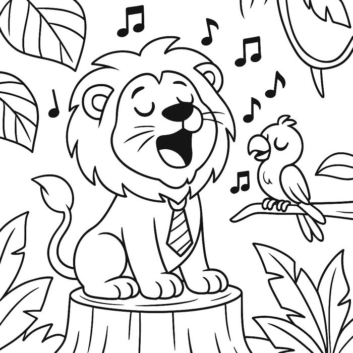 Carte de colorat cu personajul favorit