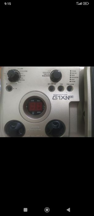 Продаётся гитарный процессор Zoom G1 X1NEX