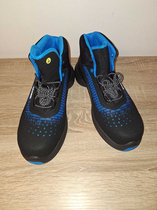 ghete uvex S1 45 negru/albastru noi