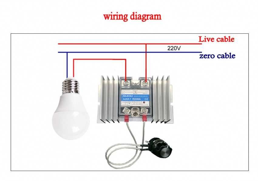 Фазов регулатор на напрежение AC 110V 220V 380V 8000W Димер