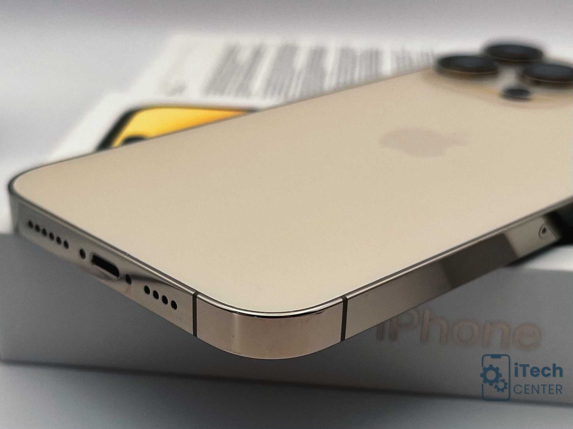 iPhone 14 Pro MAX, 256GB, Gold, 100% батерия, КАТО НОВ, ГАРАНЦИЯ!