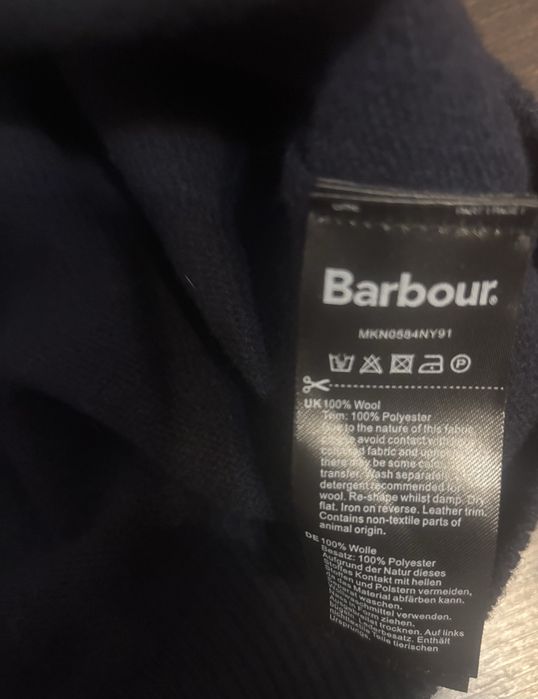 Мъжки вълнен пуловер Barbour
