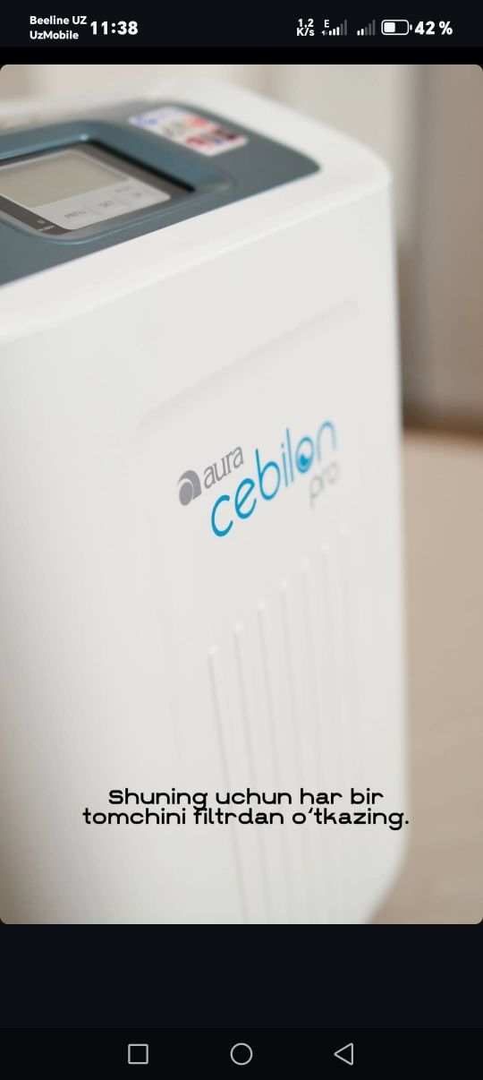 Aura Cebilonpro SUV Filtr