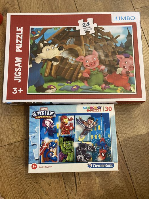 Пъзели 30 части marvel и други