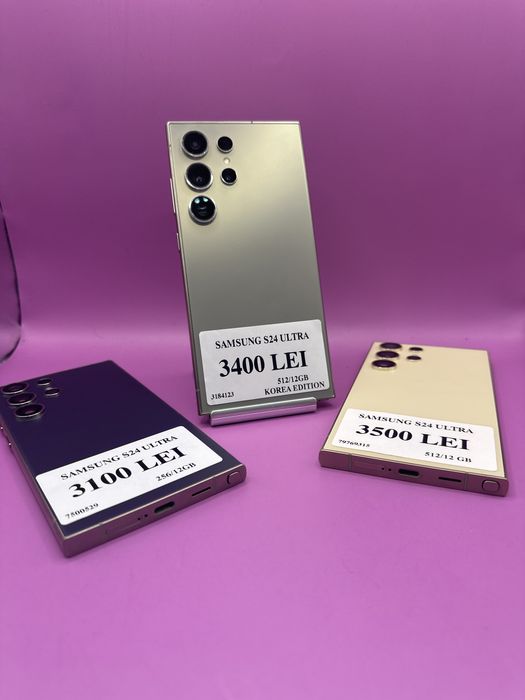 Samsung S24 Ultra 256/512Gb •Matei Amanet Crangasi•
