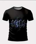 Тениска ACDC черна