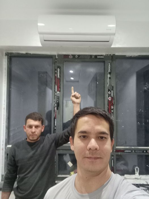 Установка кондиционер