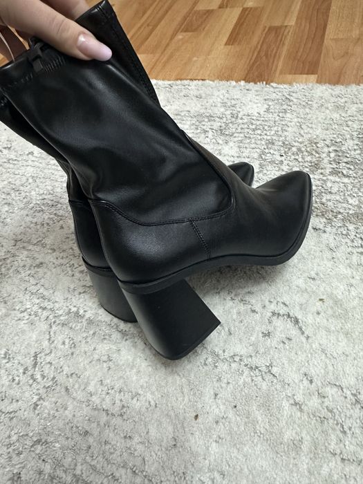 Cizme dama noi Zara piele naturala