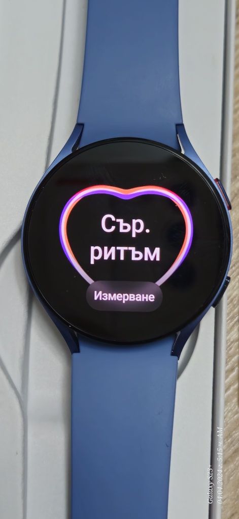 Часовник samsung galaxy watch 5 sm-r 915fzbaeue 44 mm чисто нов