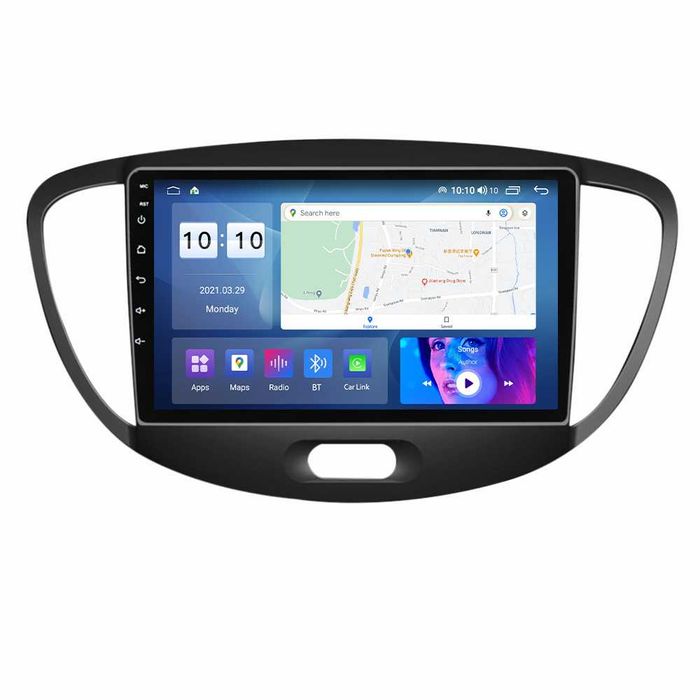 Navigatie Hyundai i10 2007 - 2013, 2GB 4GB 8GB Garantie Camera