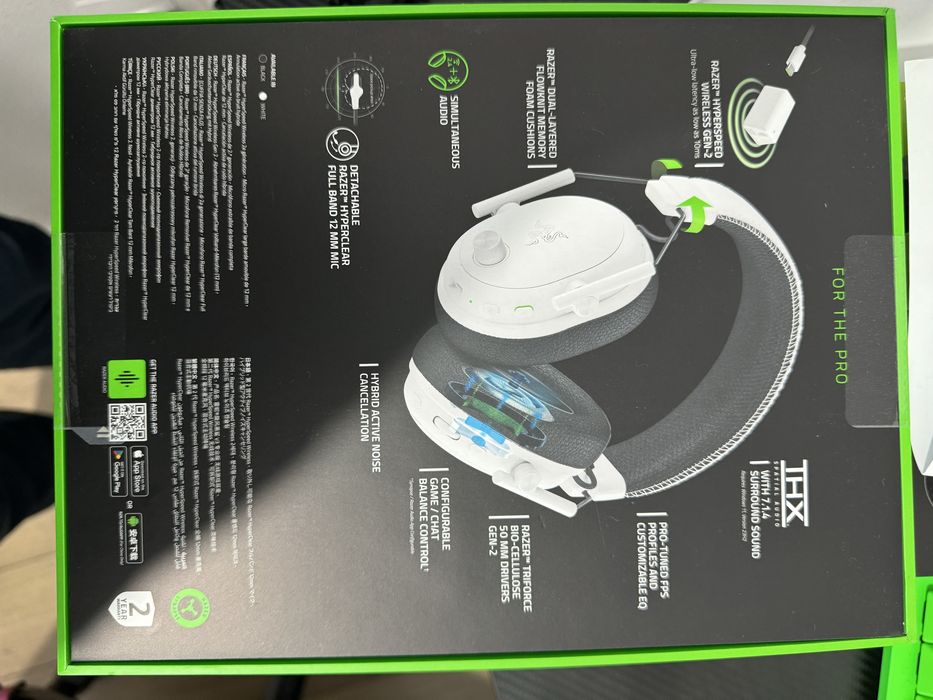 Căști gaming wirelessRazer BlackShark V3 Pro noi, sigilate