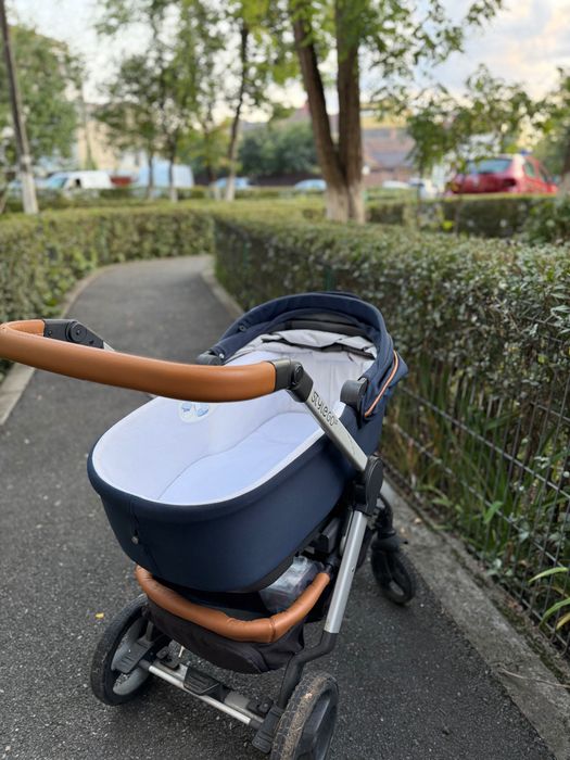 Cărucior Chicco Style Go Up Duo – landou + sport, stare foarte bună