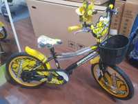 Детски велосипед PANTHERA 20" жълт цвят, за деца над 7 години