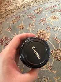 Canon lens ef 50mm 1:1.8 II