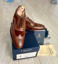 Loake Tarantula - Colectia 1880. Model Brogue, Maro, Masura 42