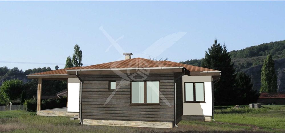 УПИ в село Волуяк с готов проект и  изграден фундамент № 89369