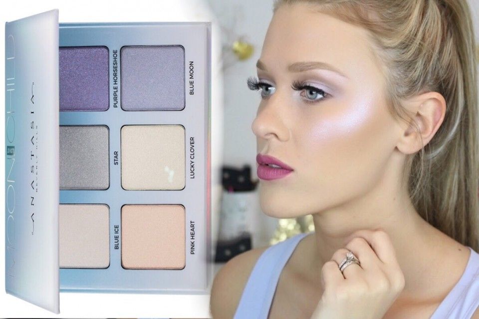 Paleta pudre iluminatoare Anastasia Beverly Hills Glow Kit Moonchild