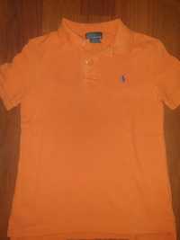 Vand tricou portocaliu Polo Ralph Lauren 7 ani