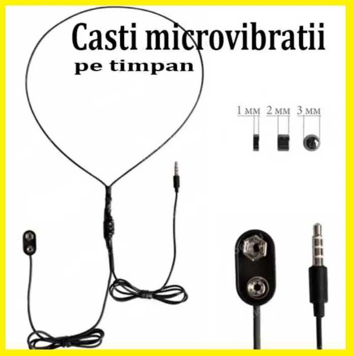 Casca microvibratie casca de copiat nedetectabila nou 2025