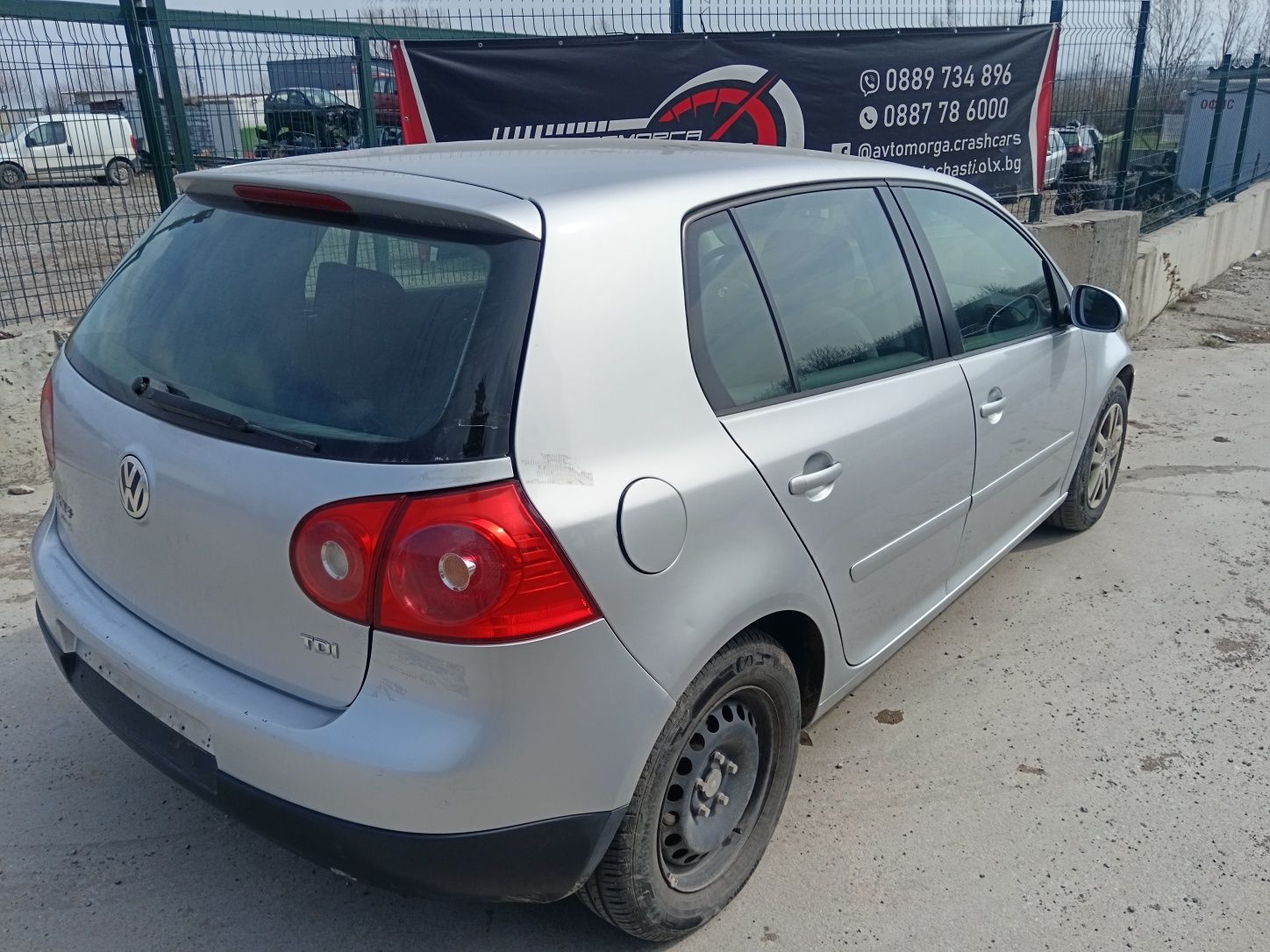 Фолксваген Голф 5 1.9 тди 105 к.с. БКЦ / Golf 5 BKC НА ЧАСТИ