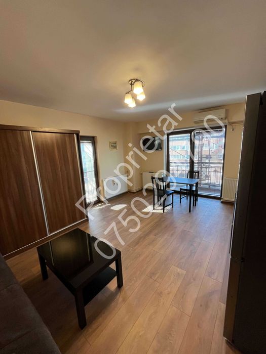 Studio (living + dormitor separat) – Nerva Traian – parcare inclusă