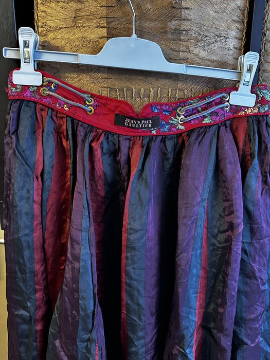 Vand fusta traditionala ucraineana,  vintage Jean Paul Gaultier