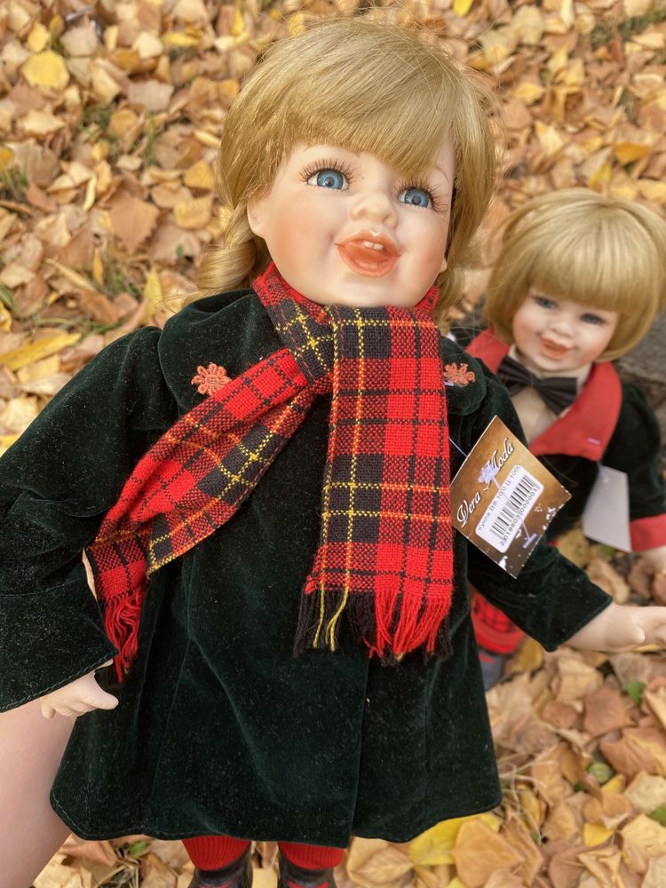 Фарфоровые винтажные куклы