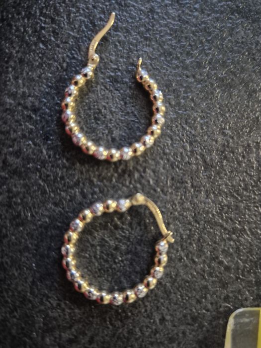 Vand cercei bratara si inel aur 14 k