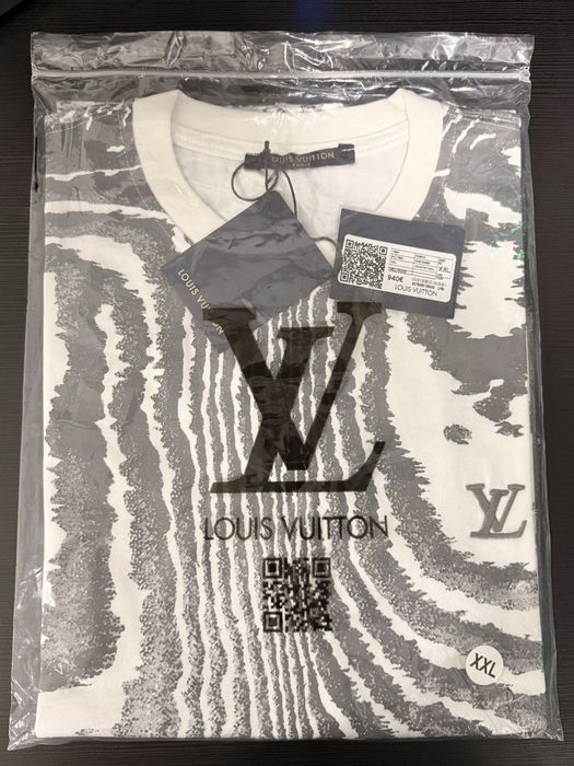 Tricou Louis Vuitton White XXL