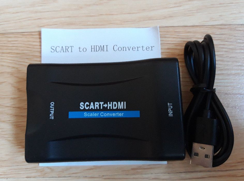 Конвертор HDMI към Scart / HDMI to SCART / SCART to HDMI