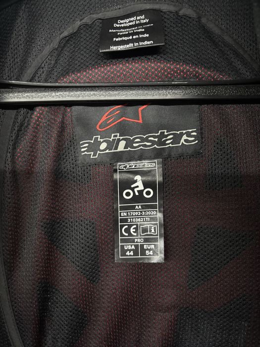 Alpinestarrs Faster V2 airflow