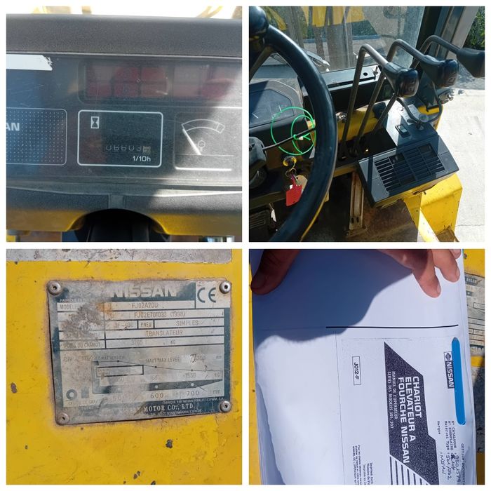 Stivuitor 2 tone diesel Nissan translatie