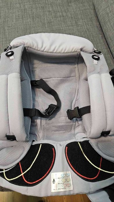 Ergobaby Adapt Cool Air Mesh ергономична раница Lilac Grey