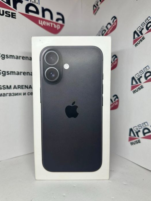 НОВ iPhone 16 128GB Black/Черен
