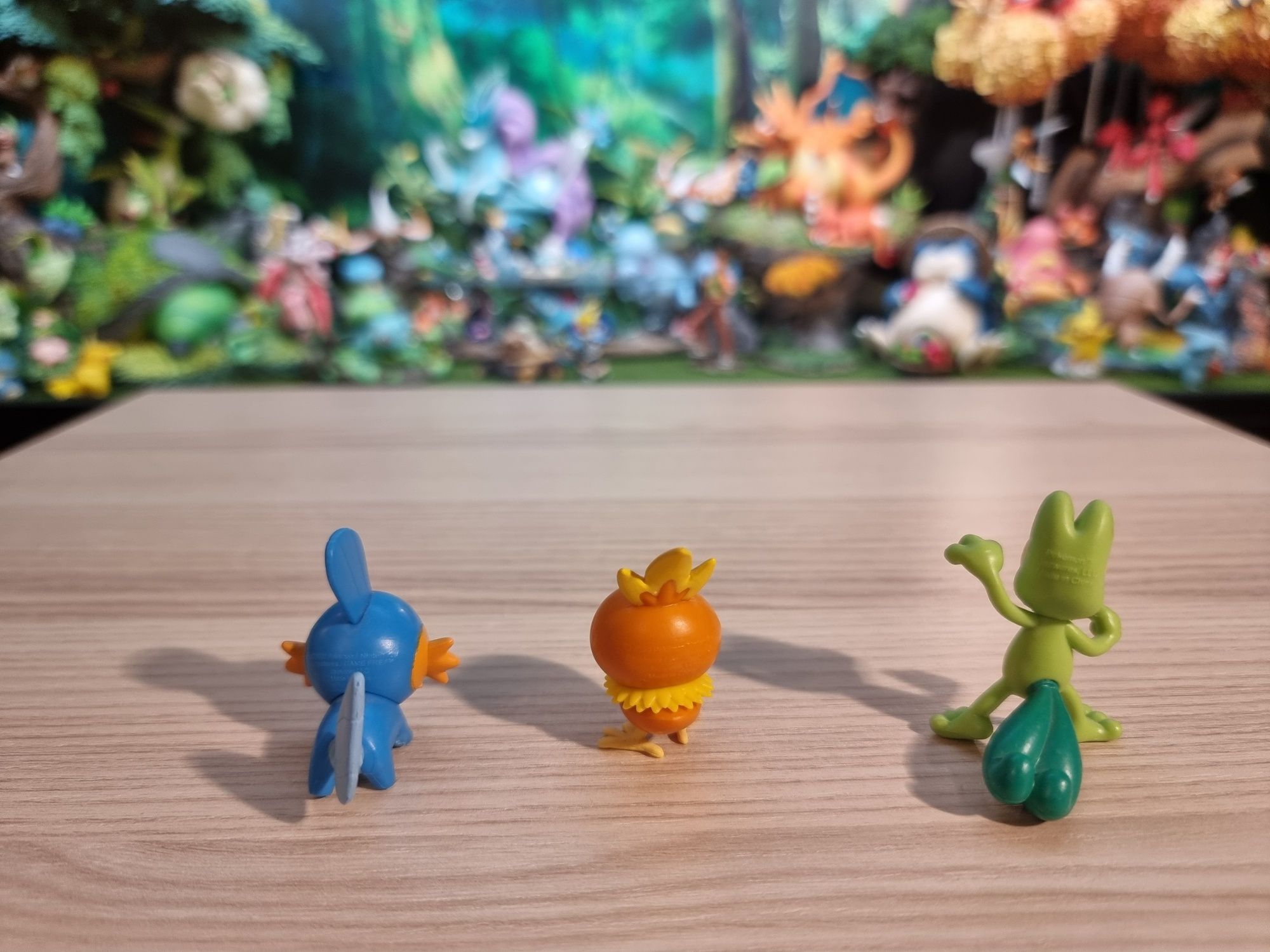 Pokemon Set ieftin (Torchi + Mudkip + Treecko) - Figurine
