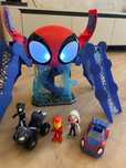 Spiderman база, уебщаб