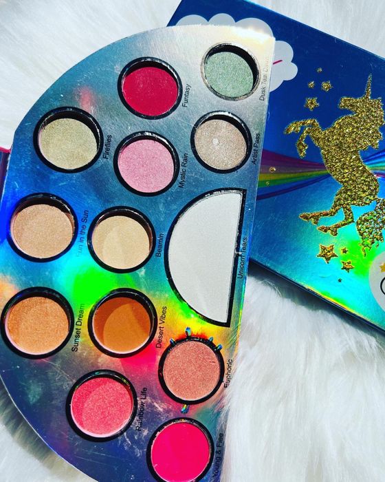 Palete/truse fard pleoape/iluminator/blush