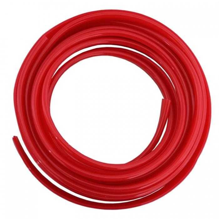 Лайсна за врата декоративна - 1850 черна, безцветна, бяла, червена