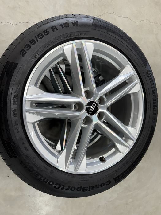 Jante Audi Q5 R19 Originale FY Continental de vara 80%