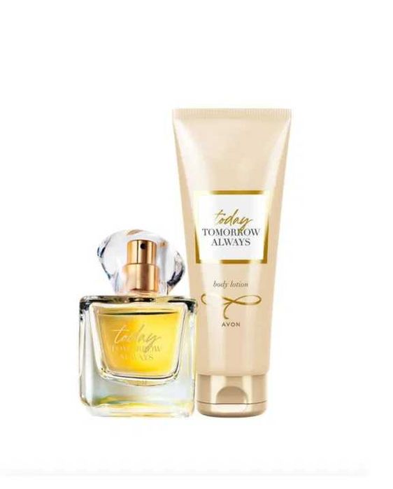 Set 2 prod. Apa de parfum TTA Today 50ml si Lot.corp 125ml-Avon