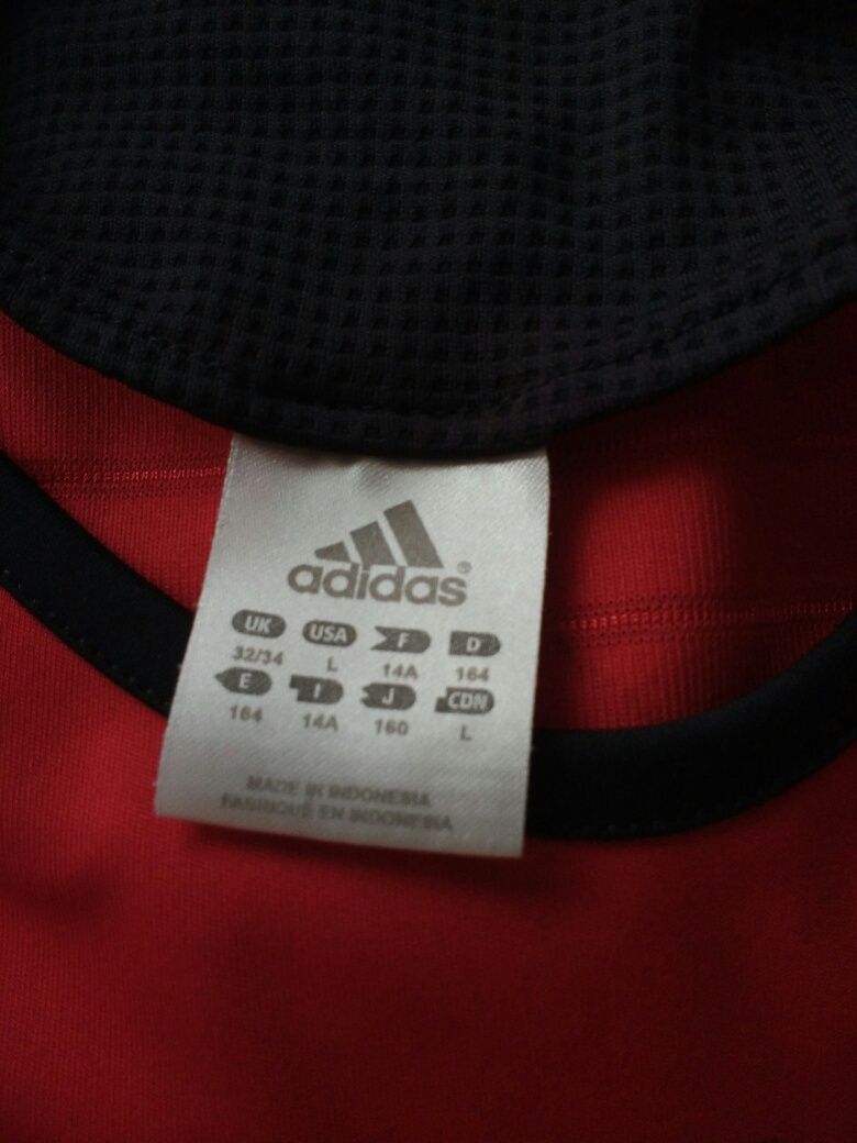 Tricou fotbal cu autografe Adidas MLS DC United mărimea 14 ani sau S