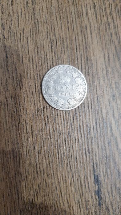 50 bani 1900 Argint