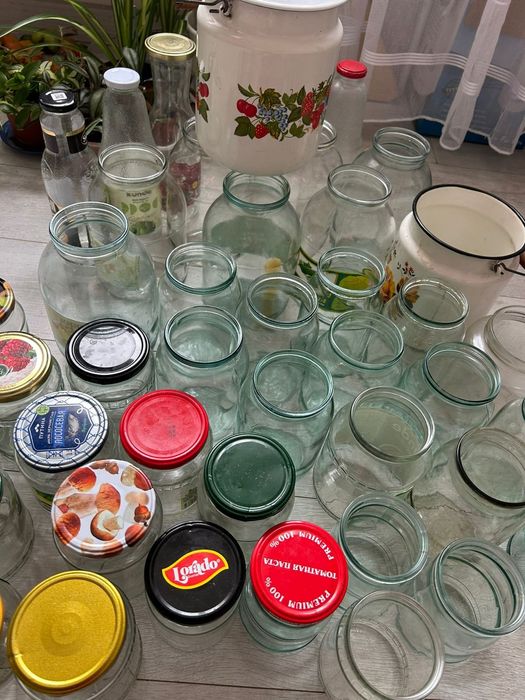 Банки стеклянные, 0,7, 1л,2л,3л