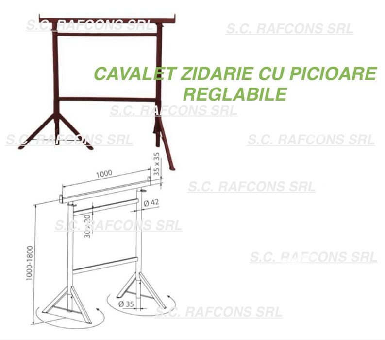 Morset brida schela fix si rotativ
