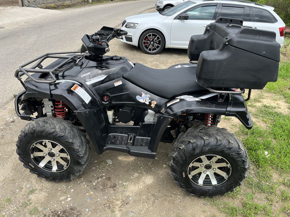 Linhai 400cc 4*4 an fab 2015 inmatriculabil politie