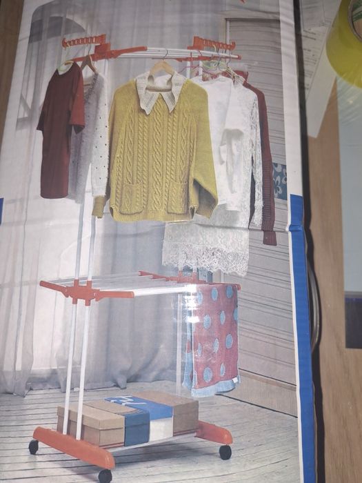 Uscator Rufe Vertical  64x 1,7m înălțime,  suporta 50 kg